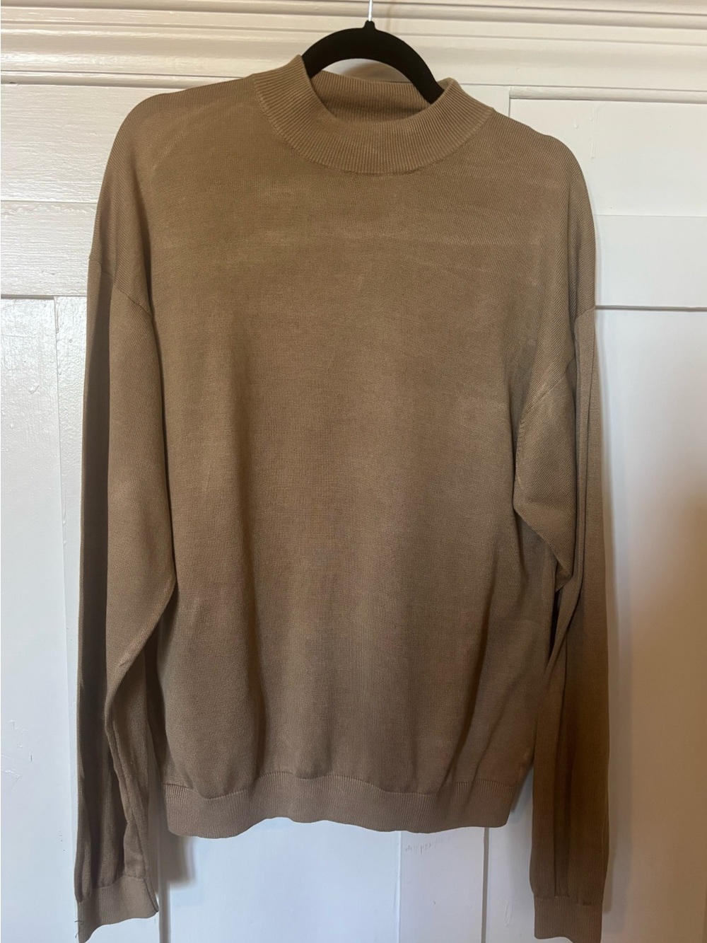 PRONTO -UOMO men’s silk/cotton sweater 
L/G 
$28